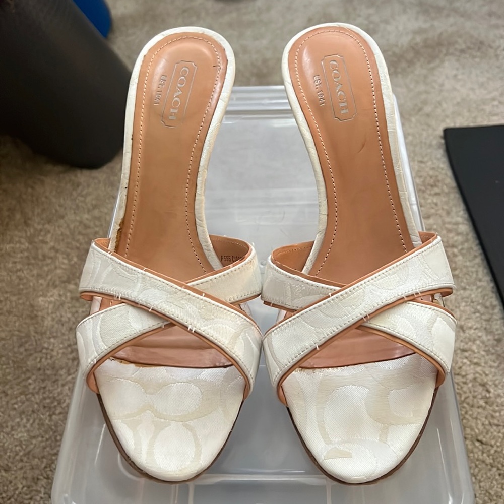 Coach sandals